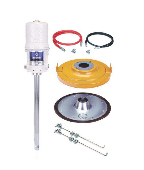 Graco 223107 Fire-Ball® 425 Series 50:1 120 Lb. (54 Kg) Grease Pump - Lube Truck Package - Ysert