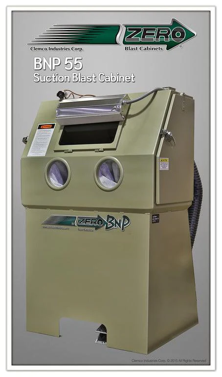 Clemco BNP 55 Suction Blast Cabinet - Ysert