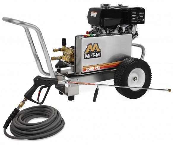 Mi-T-M Job Pro® (CBA) Aluminum Series Power Washer - 3500 PSI @ 4.0 GPM, AR Pump, Belt Drive, Honda Engine - Ysert