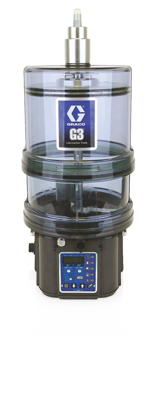 Graco G3™ Standard Grease Lubrication Pump, 24 VDC, 4 Liter, Auto-Fill Shut Off, External Low Level, DIN - Ysert