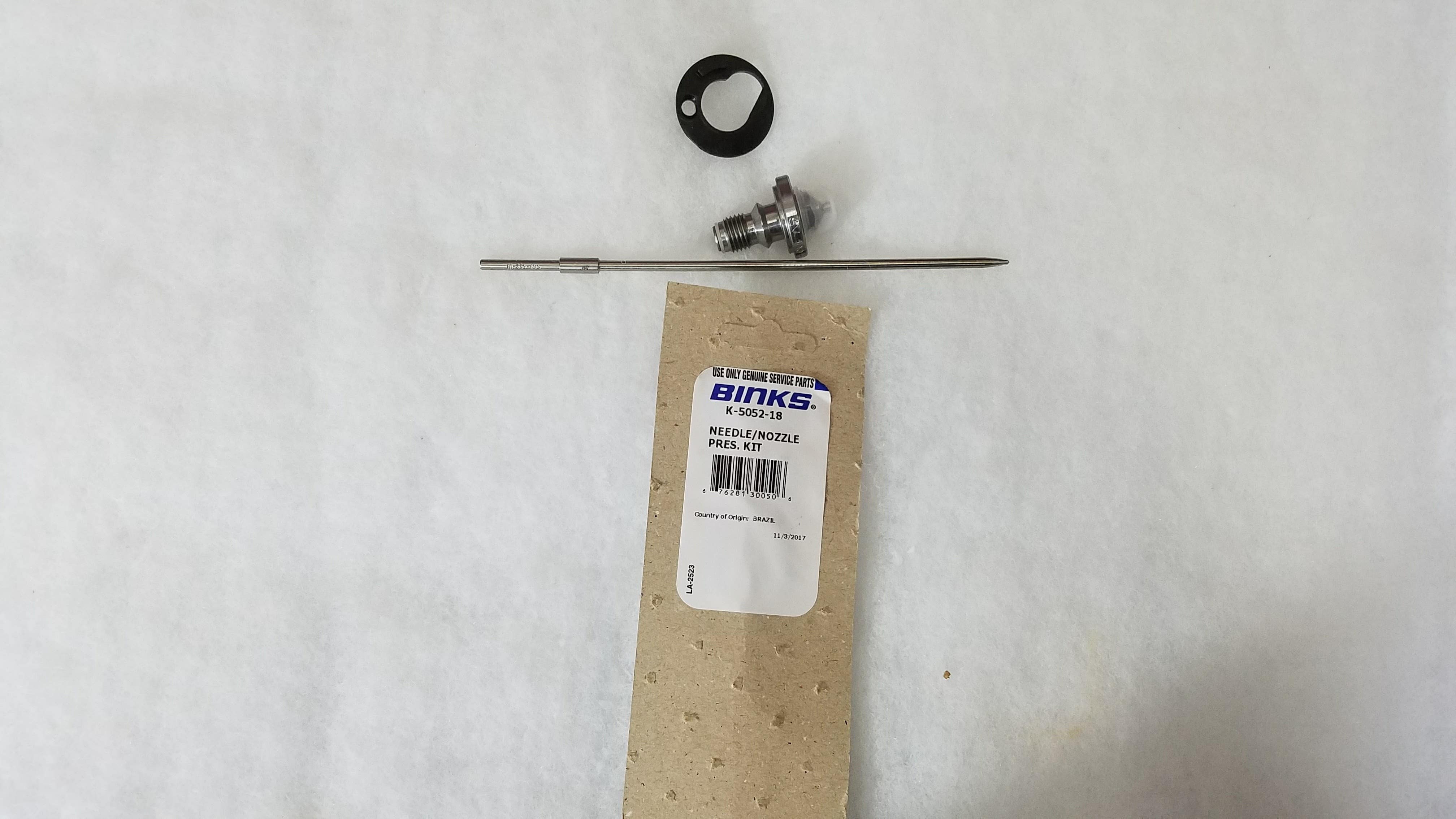 Binks K-5052-18 Needle / Nozzle Pres. Kit - Ysert