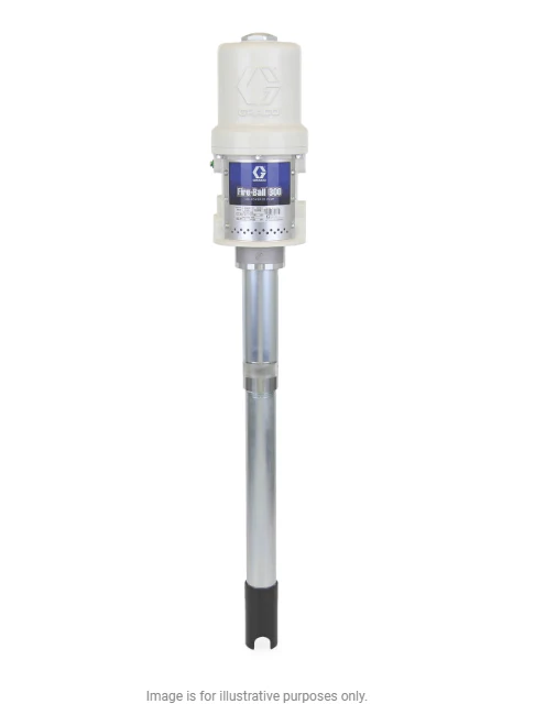 Graco 203857 Fire-Ball 300 Series 5:1 Oil Pump, 55 Gallon (200 Liter) Drum Size - For Cover Mount - Ysert