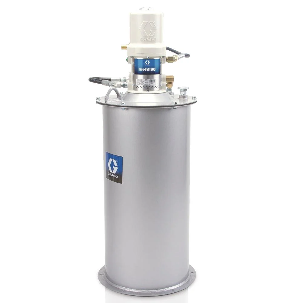 Graco Fire-Ball® 300 50:1 Pump Module, 41 kg (90 lb). Reservoir, Vent Valve - Ysert