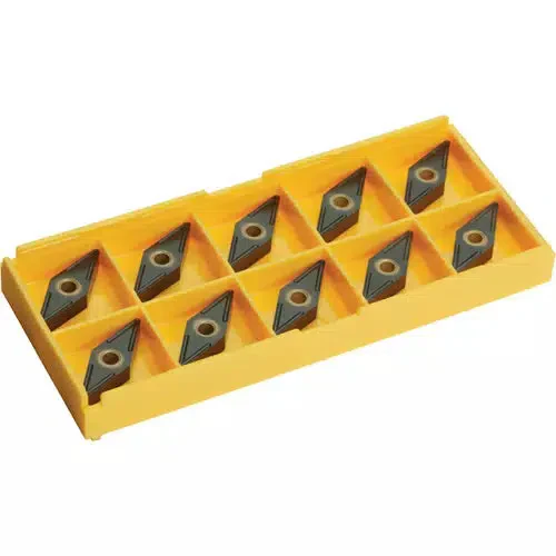 Grizzly H8348 - Carbide Inserts VNMG for Aluminum, Cast-Iron, pk. of 10 - Ysert