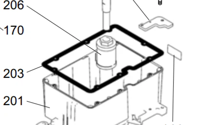 Graco 120604 Reservoir Gasket #203 - Ysert