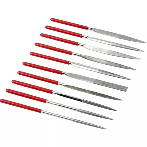 Steelex D3121 - 10 pc. Diamond File Set - Ysert