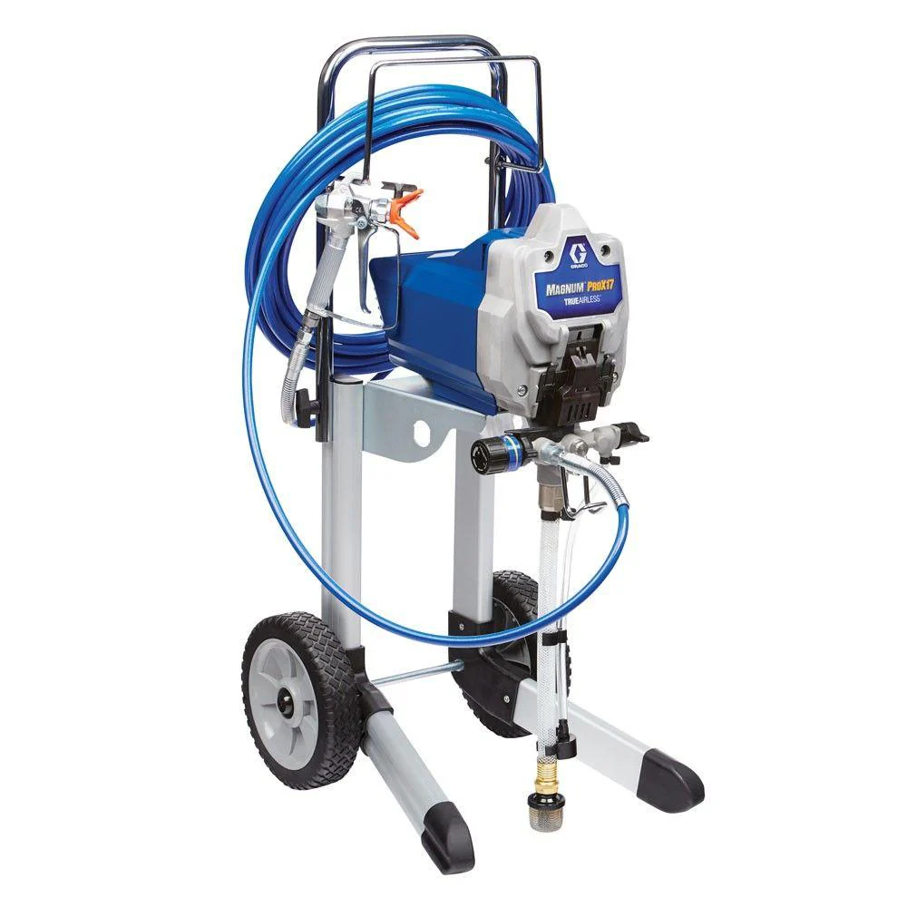 Graco Magnum Pro X17 3000 PSI @ 0.34 GPM Electric Airless Paint Sprayer - Cart - Ysert