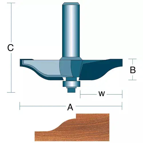 Roman Carbide DC1417 - 3-1/2