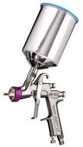 IWATA LPH400-134LVB Super Basecoat HVLP Complaint Gravity Feed Spray Gun w/ PCG7EM 700ML Aluminum Cup - Ysert