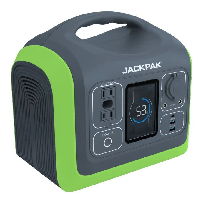 PS600W Water-Resistant, AC Output Port, Power Bank, LED Lamp,USB-C PD 60W Port, USB-A 3.0 Port,DC12V521 Output Port - Ysert