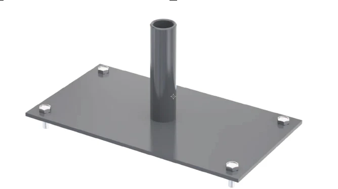BendPak 5216120 EV2400SL Adapter Plate Mount Kit W/Tall Adapter - Ysert