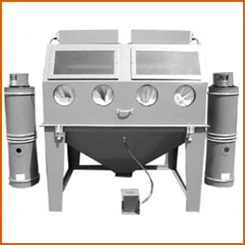 TRINCO™ Model 60 x 48 Sandblast Cabinet Split Level with BP Dust Collector - Ysert