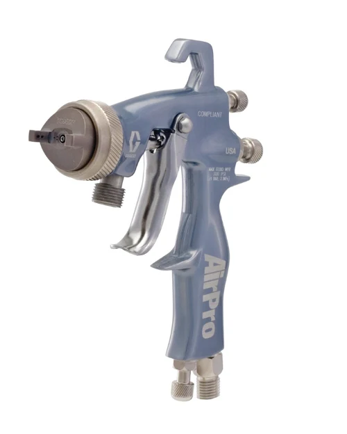 Graco 288946 AirPro Air Spray Pressure Feed Gun, Compliant, 0.070 inch (1.8 mm) Nozzle, for General Metal Applications - Ysert