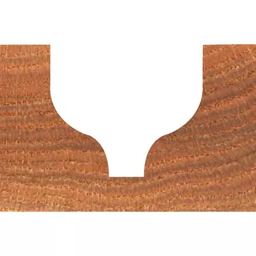 Grizzly C1197 - Ogee Plunge Bit, 1/4