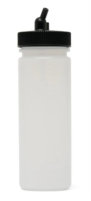 Iwata A4804 Big Mouth Airbrush Bottle 4 oz / 118 ml Cylinder With 38 mm Adaptor Cap - Ysert