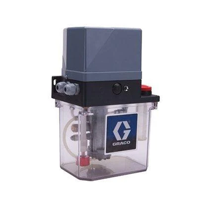 Graco Injecto-Flo® II Electric Grease Pump, 3 liter Reservoir, 0.2 lpm, Dual with M12 Top, Straight Connector (10 mm Pipe) - Ysert