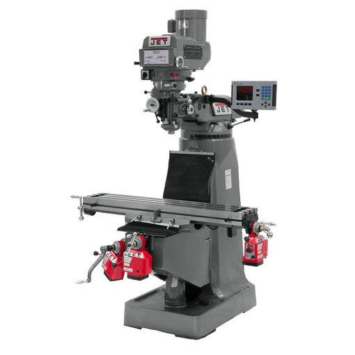 Jet Tools - JTM-1050EVS2/230 Mill With X, Y and Z-Axis Powerfeeds - Ysert