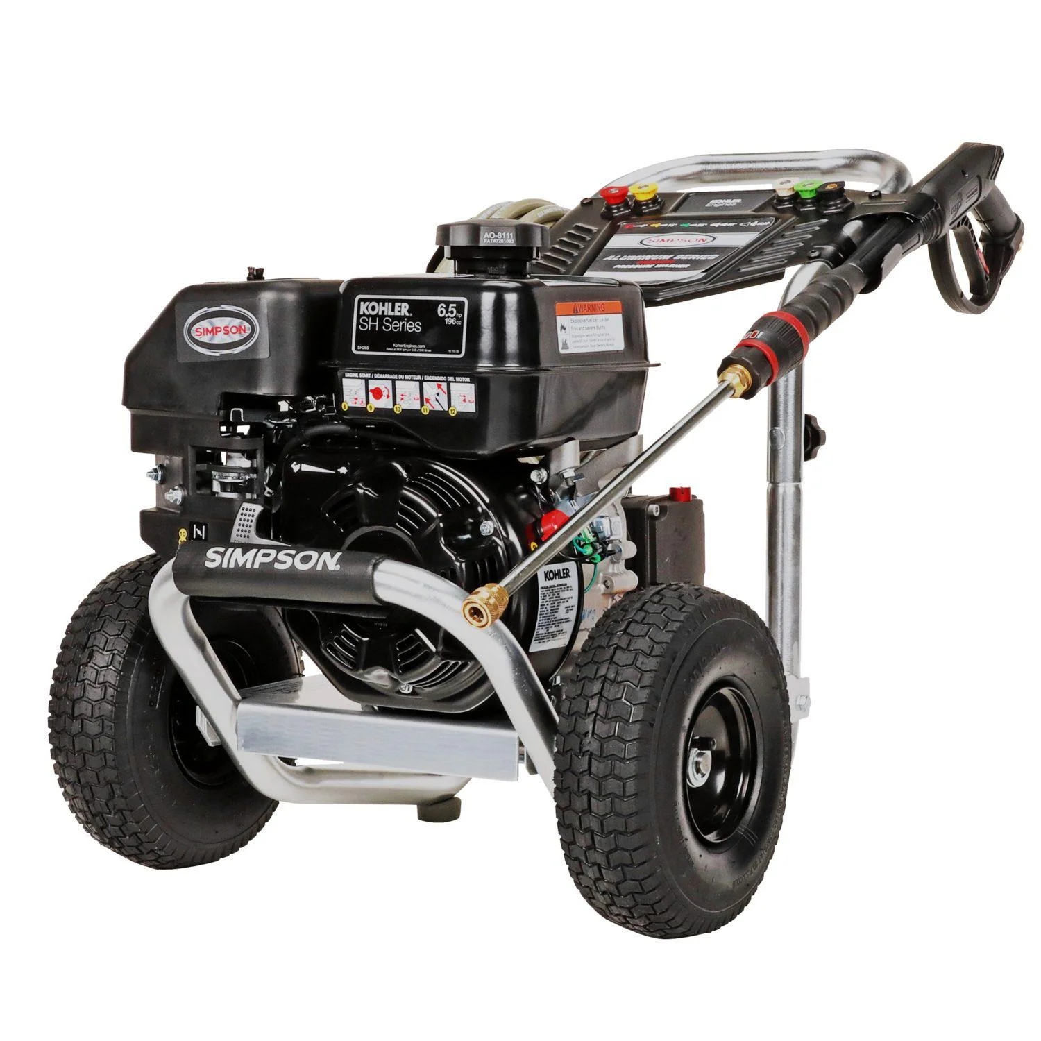 3200 PSI @ 2.5 GPM Cold Water Direct Drive Gas Pressure Washer by SIMPSON - Ysert