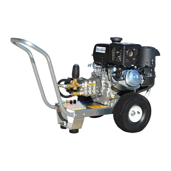 Pressure-Pro Eagle II 4200 PSI @ 4.0 GPM Viper Pump Direct Drive Gas Kohler Engine Cold Water Pressure Washer - Cart - Ysert