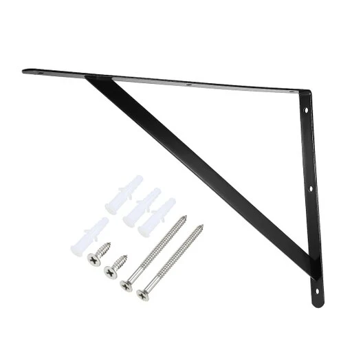 Allegro Wall Fan Mount, Black, Steel - Ysert