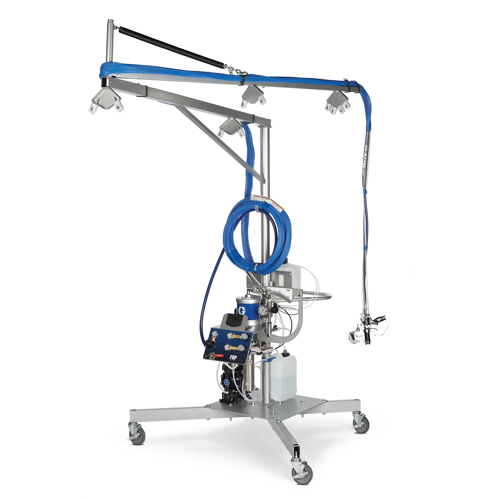 Graco 13:1 Ratio External Mix Gel System with 50 ft (15.2 m) Hose, Cart, Mast, and Boom - Ysert