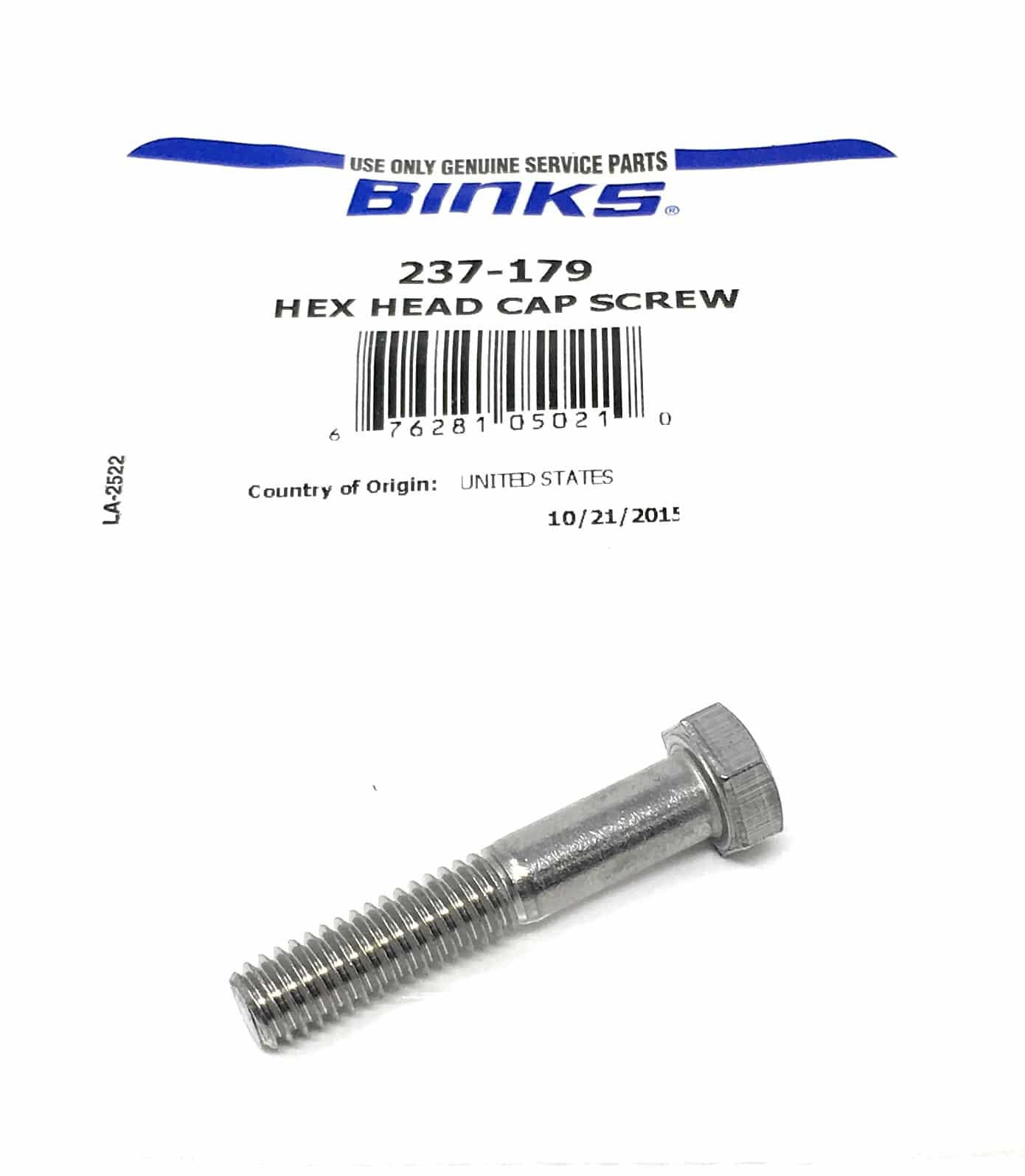Binks 237-179 Hex Head Cap Screw - Ysert