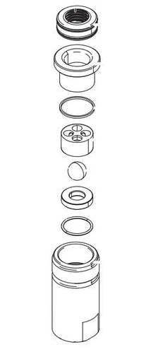 Titan Impact 340/400 Skid Pump Rebuild/Repair Kit - Ysert