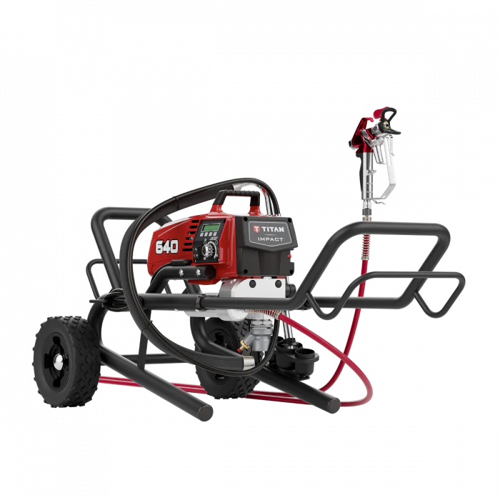 Titan Impact 640 3300 PSI @ 0.70 GPM Electric Airless Paint Sprayer - Low Rider - Ysert