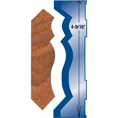 Grizzly G4531 - Moulding Knife - Crown Mould - Ysert