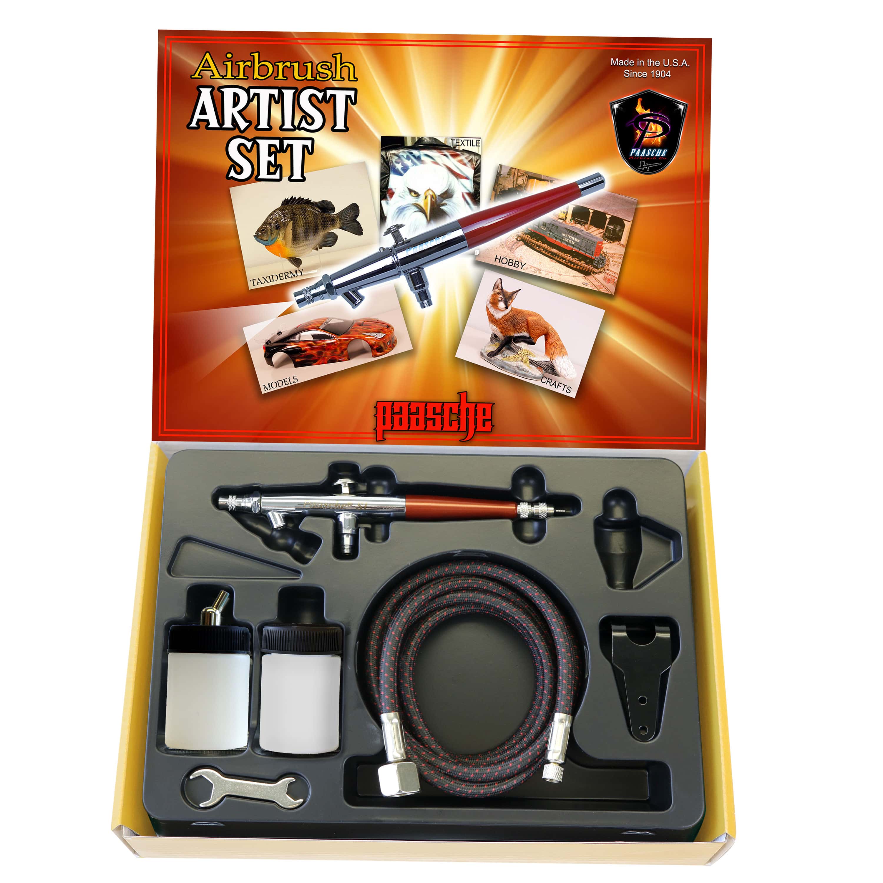 Paasche Single Action Internal Mix Set (0.73 mm head) - Ysert