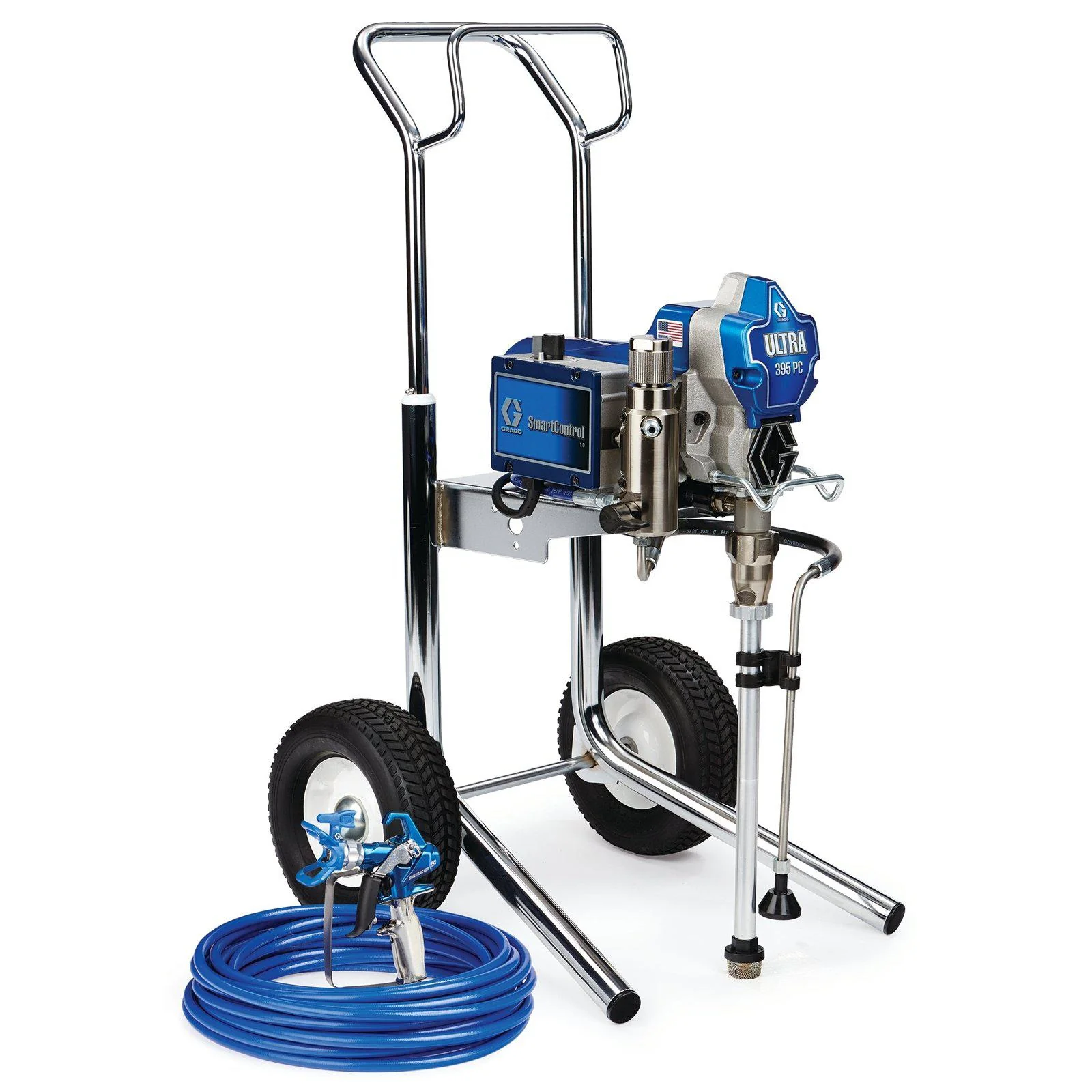 Graco 395 Ultra Pro Contractor 3300 PSI @ 0.54 GPM Electric Airless Paint Sprayer - Hi-Boy - Ysert