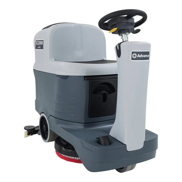 Advance SC2000™ 20D EcoFlex™ Two 150 Ah maint-free AGM batteries, onboard charger and pad holders, Scrubber - Ysert