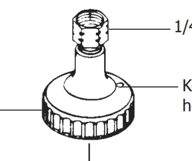 Devilbisss TGS-401 Lid Assembly - Ysert