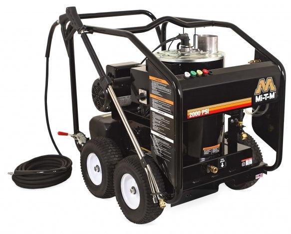 Mi-T-M HSE-2003-0MM11 HSE Series Power Washer - 2000 PSI @ 2.8 GPM, Hot Water, General Pump, Direct Drive - Ysert