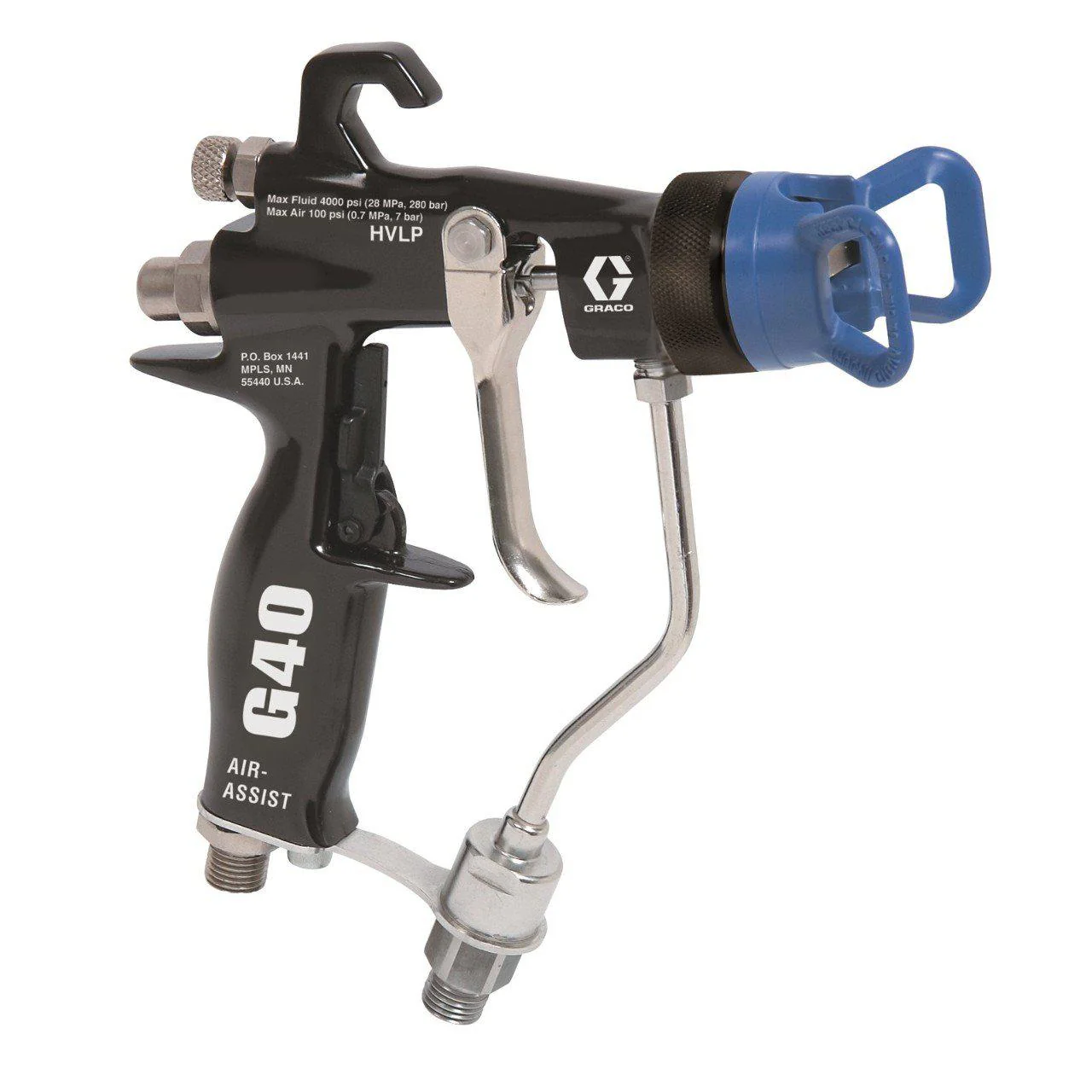 Graco G30W74 30:1 Merkur 3000 PSI @ 1.2 GPM Air-Assisted Airless Sprayer - Wall Mount - Ysert