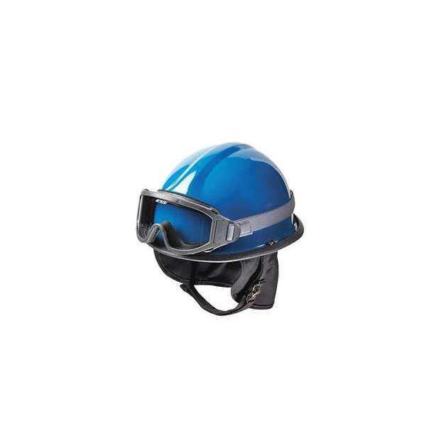 Bullard Fire/Rescue Helmet (Blue Thermoplastic w/ Black Nomex(R) Ear/Neck Protector) - Ysert