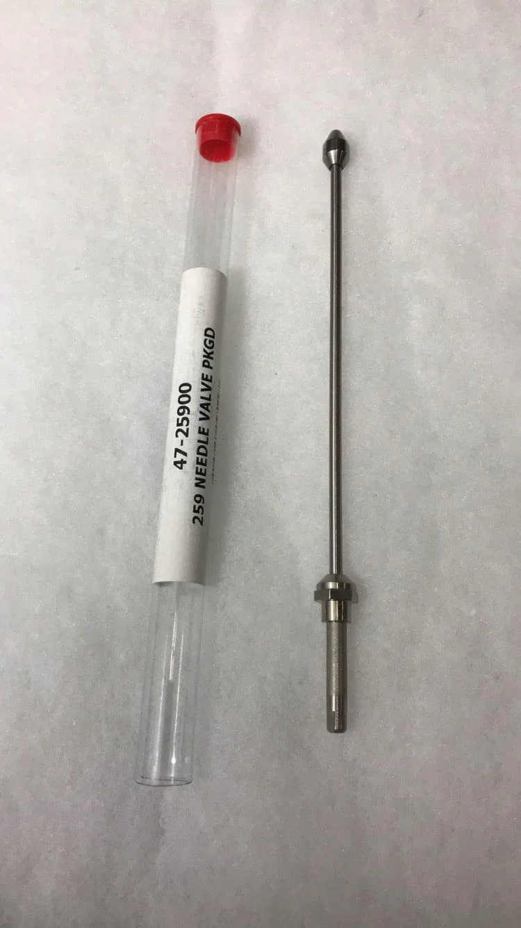 Binks 47-25900 259 Fluid Needle Valve Assembly w/ Locknut - Ysert