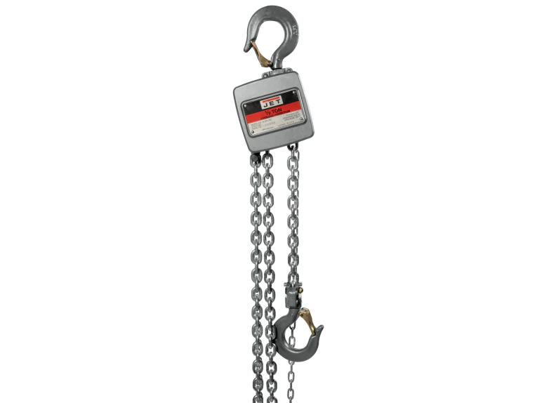 JET AL100 Series 1/2-Ton Aluminum Hand Chain Hoist with 10' Lift | AL100-050-10 - Ysert