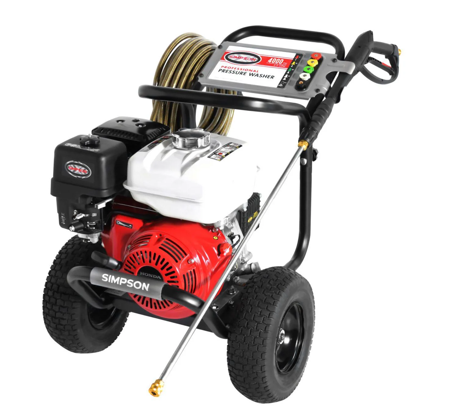 4000 PSI @ 3.5 GPM  Cold Water Direct Drive Gas Pressure Washer by SIMPSON (49-State) - Ysert