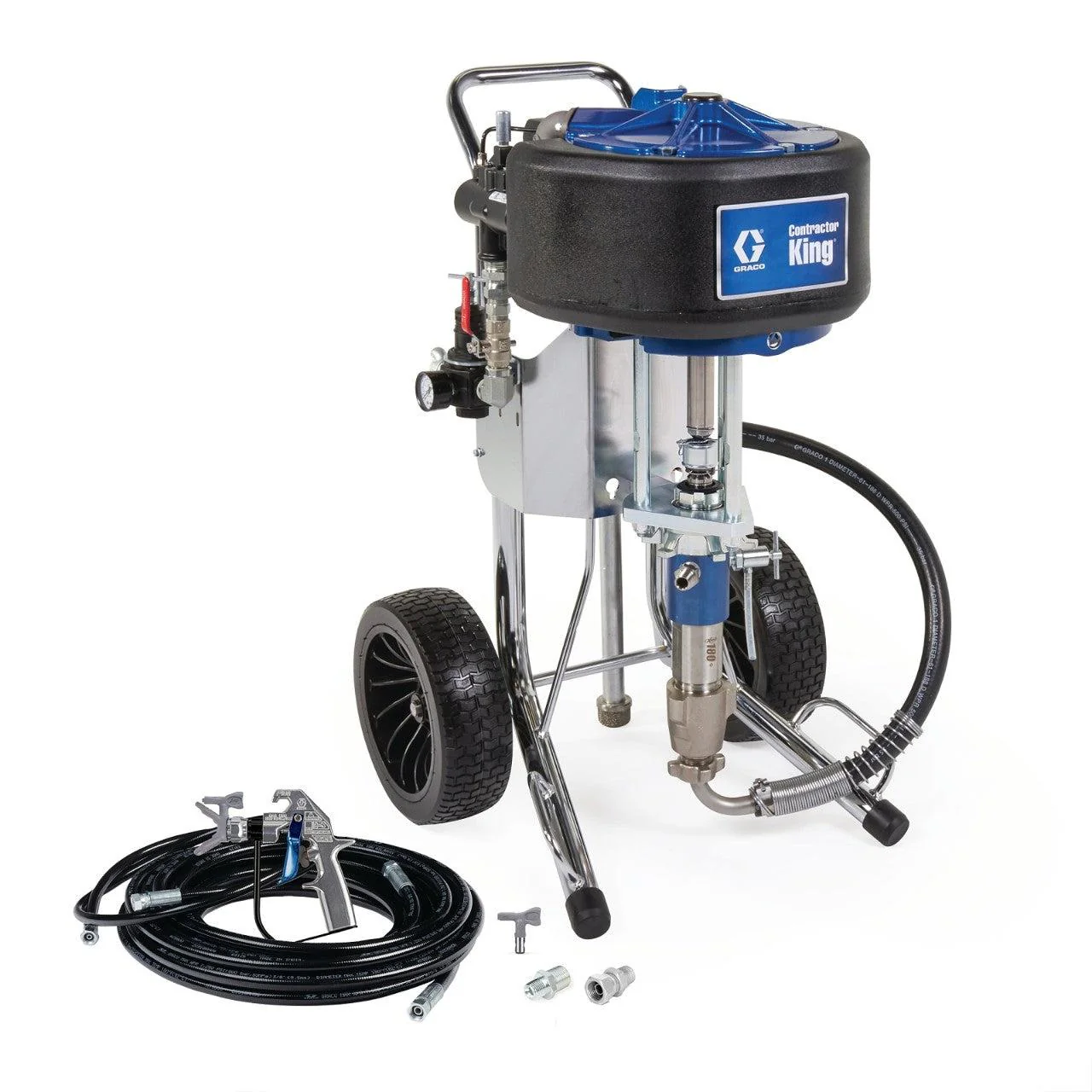 Graco Contractor King 70:1 Air Powered Airless Sprayer, Complete (2-F Gun) - Ysert