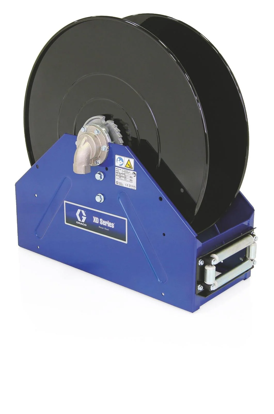 Graco XD50™, Antifreeze, 1 in. (25 mm) Inlet, Bare Reel (1 in. X 100 ft. (25 mm X 30 m) Capacity), NPT, Metallic Blue - Ysert