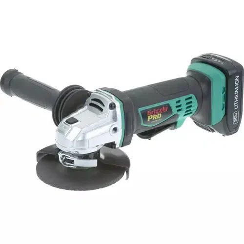 Grizzly PRO T30299X - 20V Angle Grinder Kit with Li-Ion Battery (Charger Not Included) - Ysert