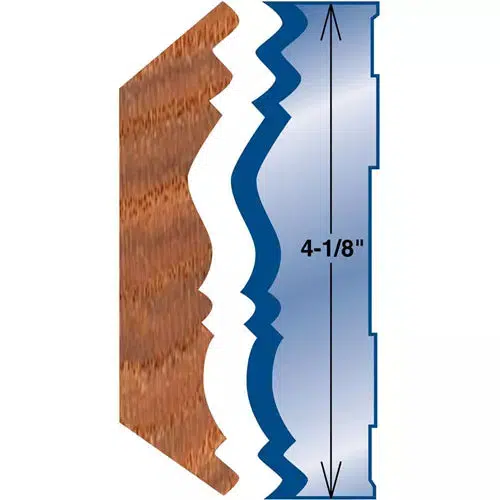 Grizzly G4533 - Moulding Knife - Crown Mould - Ysert