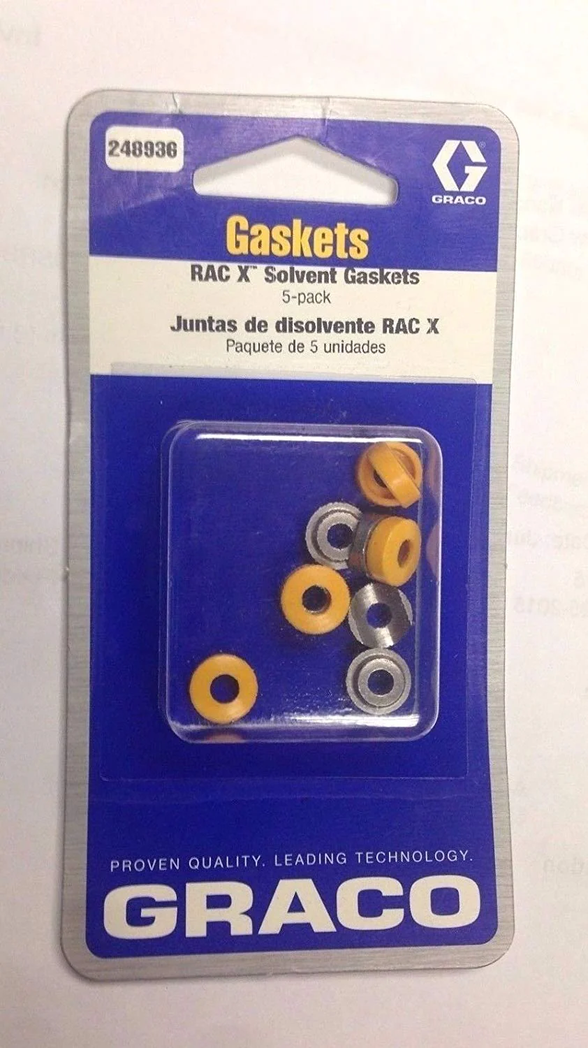 Graco RAC X Solvent Gaskets - Ysert