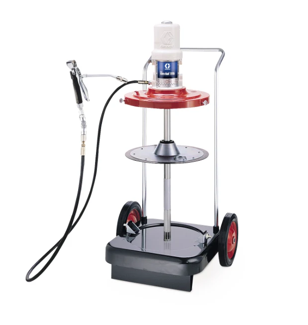 Graco 246916 Mini Fire-Ball® 225 50:1 120 Lb. (54 Kg) Grease Pump - Portable Package 2-Wheel Cart - Ysert