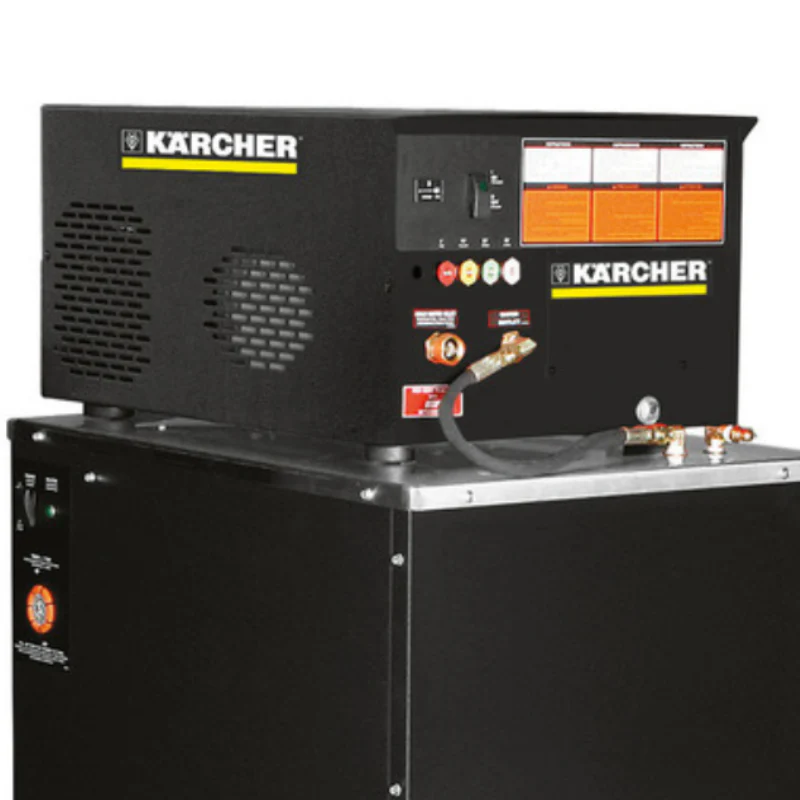 K'A'RCHER 2000PSI @ 3.5 GPM Belt Drive 5hp 575V Three Phase 46amps Karcher KM Electric Hot Water Pressure Washer Electric Heated - Ysert