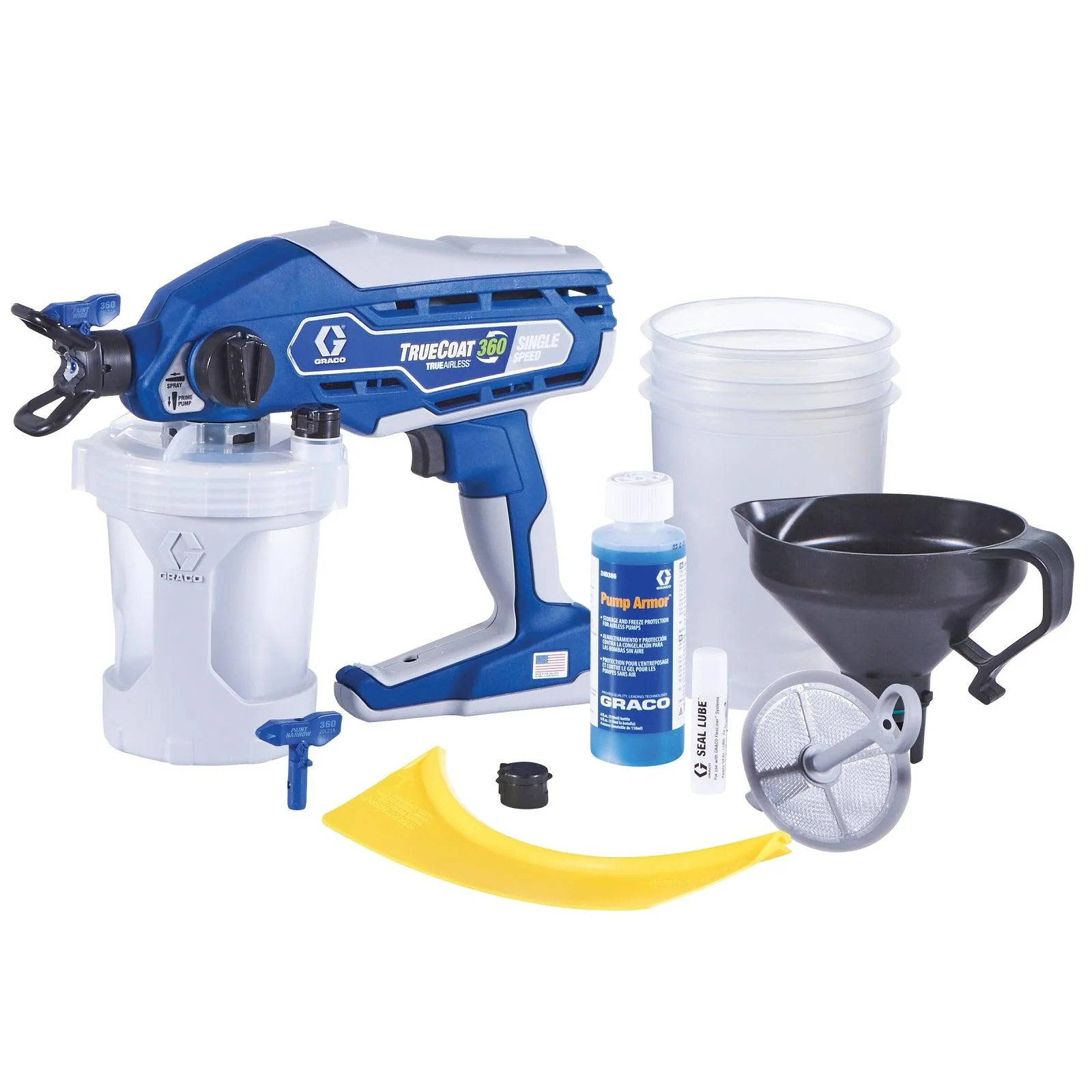 TrueCoat 360 Single Speed TrueAirless Paint Sprayer, 240V - Ysert