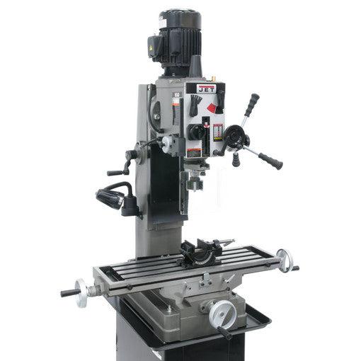 Jet Tools - JMD-45GH Geared Head Square Column Mill Drill with Newall NMS300 2-Axis DRO - Ysert
