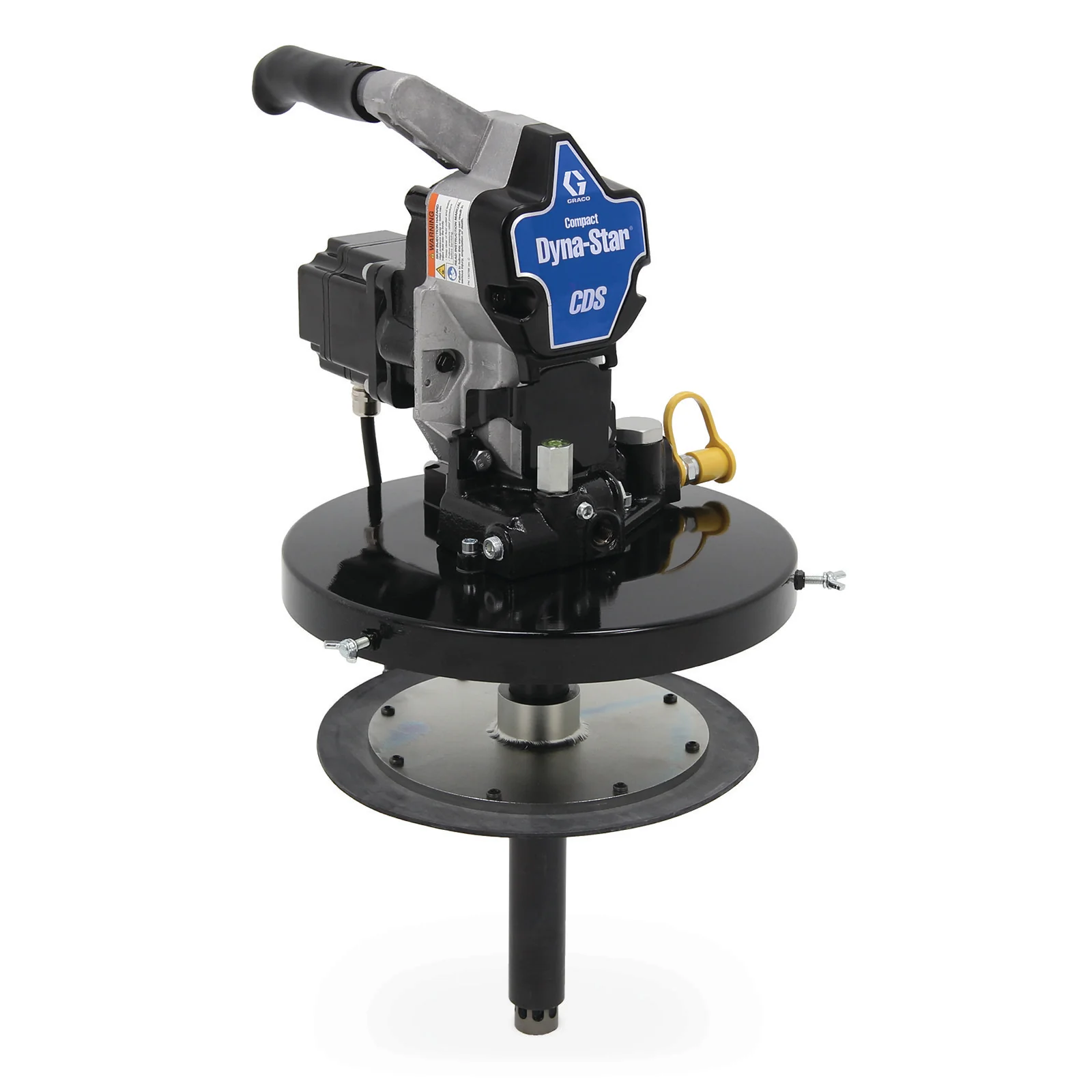 Graco Compact Dyna-Star® 24 VDC Series progressive 35 lb Oil or Grease Bucket Kit, Pump, Lifting Handle - Ysert