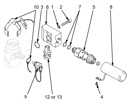 Graco AutoClean Trigger Clamp - Ysert